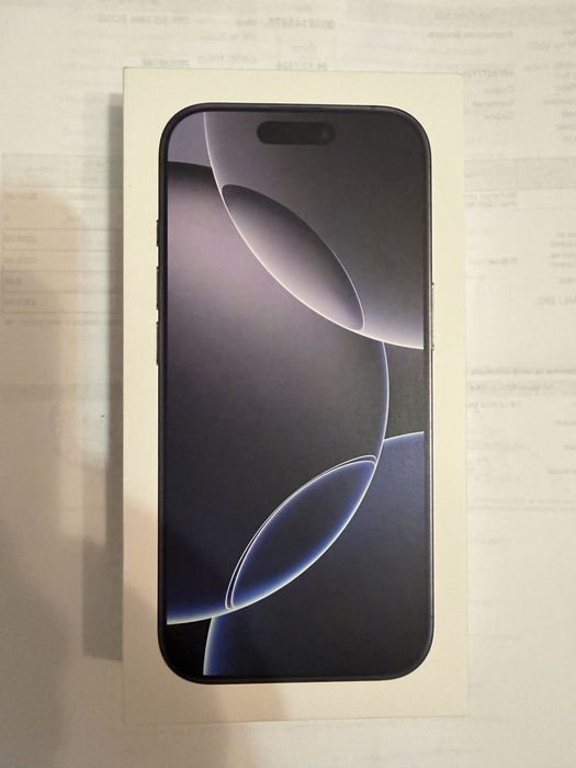 Продавам iPhone 16pro-256-GB Black Titanium-НОВ