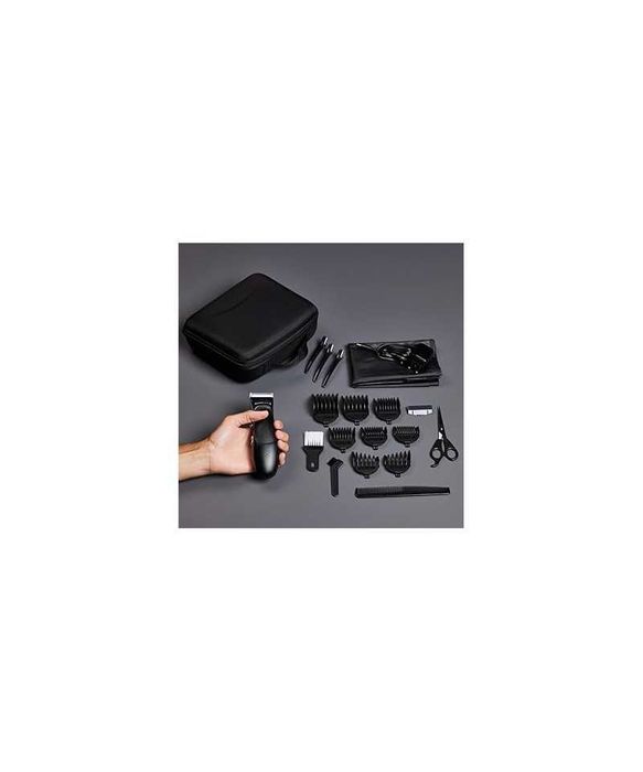 Aparat de tuns, Remington HC363C Stylist, 0.5 –25, 8 accesorii, negru