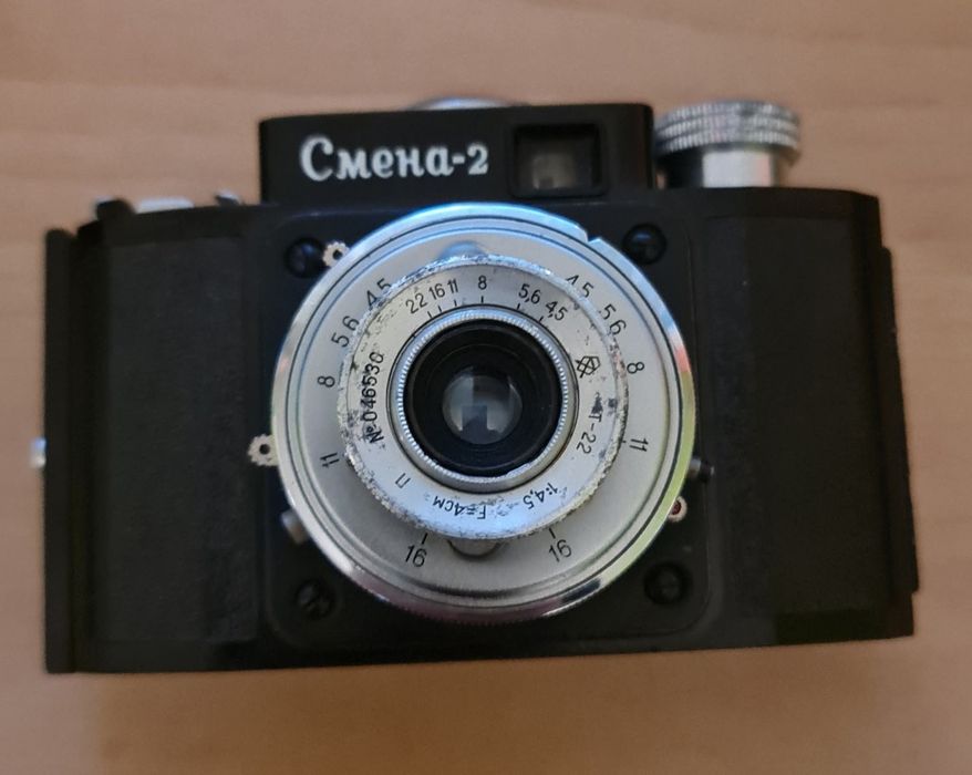 три ретро фотоапарата