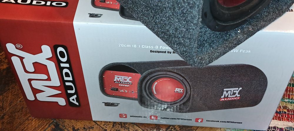 Активен subwoofer MTX audio .Бас каса