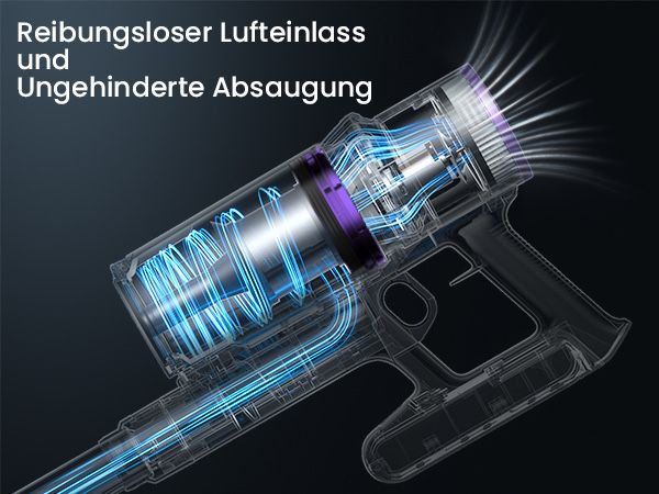 Ликвидация !!!Безжична прахосмукачка Anyson 45000 Pa/550 W/70мин