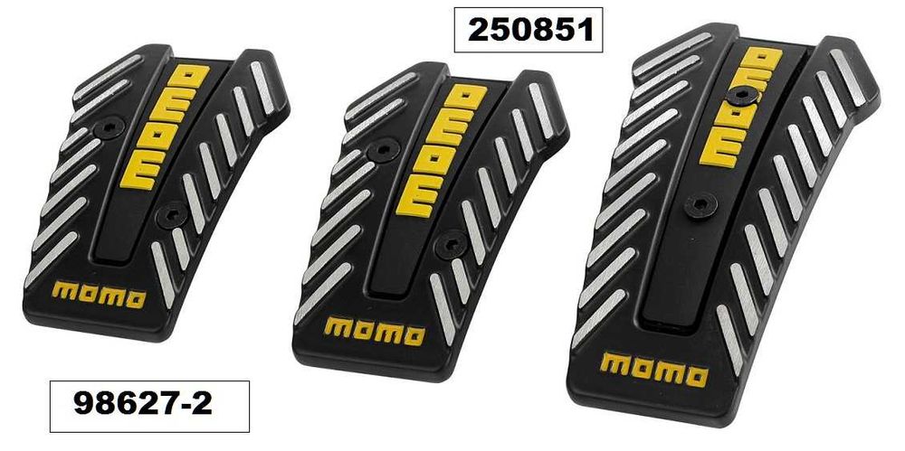 Спортни педали MOMO- черно+бяло -89627-2