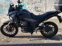 Honda CB500X,  topcase, crash guards
