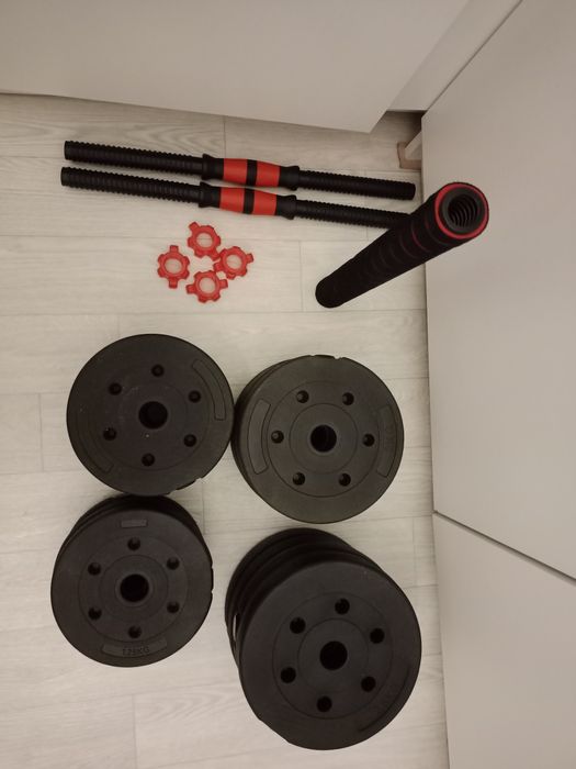 разборные гантели и штанга