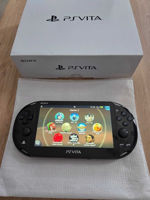 Joc de copii PS Vita Slim modat cu SD2VITA și card 128gb Samsung Evo