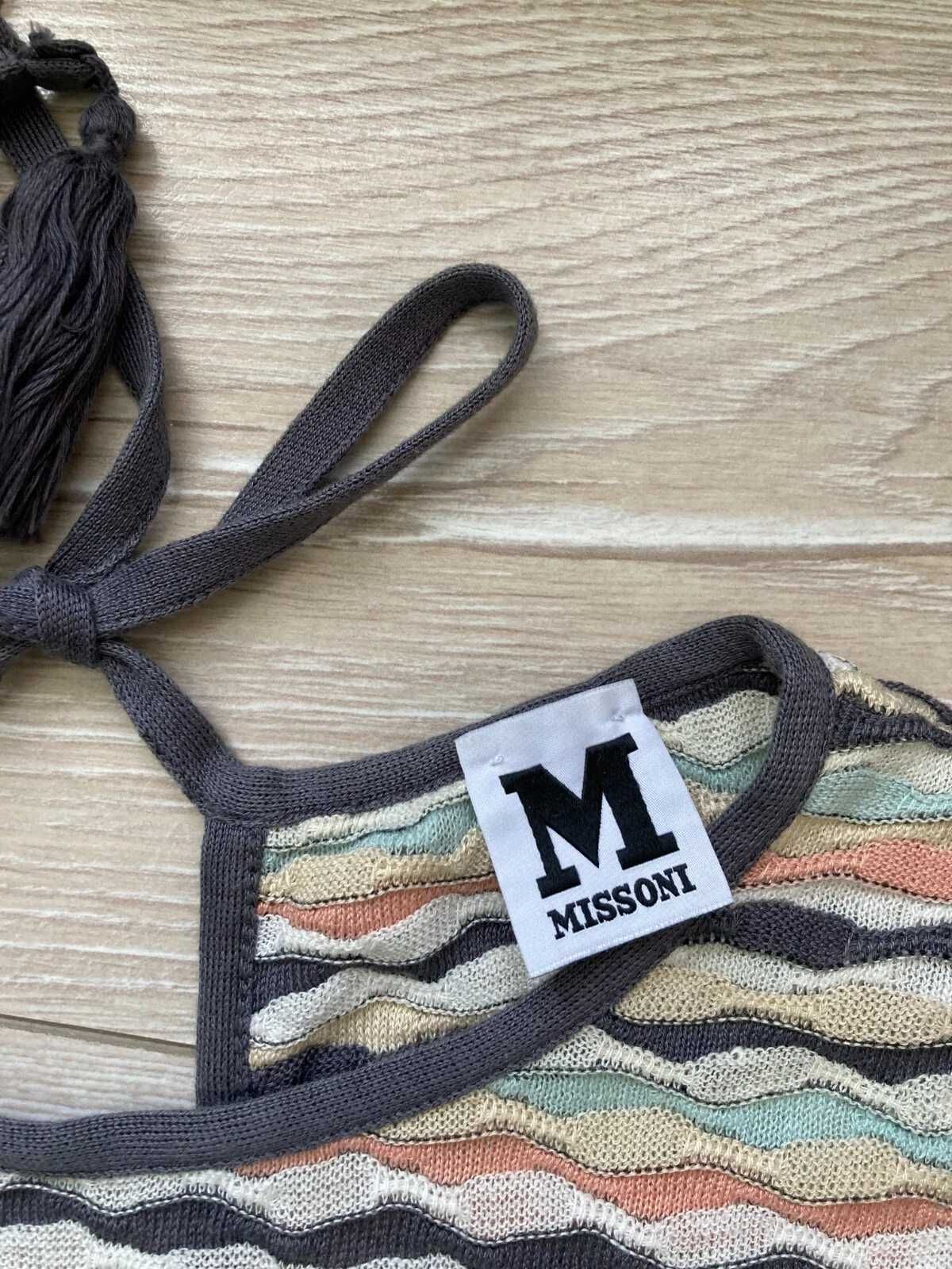 Missoni женска плетена рокля от памук и лен размер 42