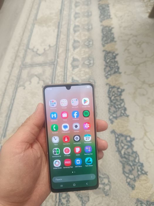 Samsung Galaxy A33 5G Gold 6+6/128GB Igravoy Original Holati Yaxshi