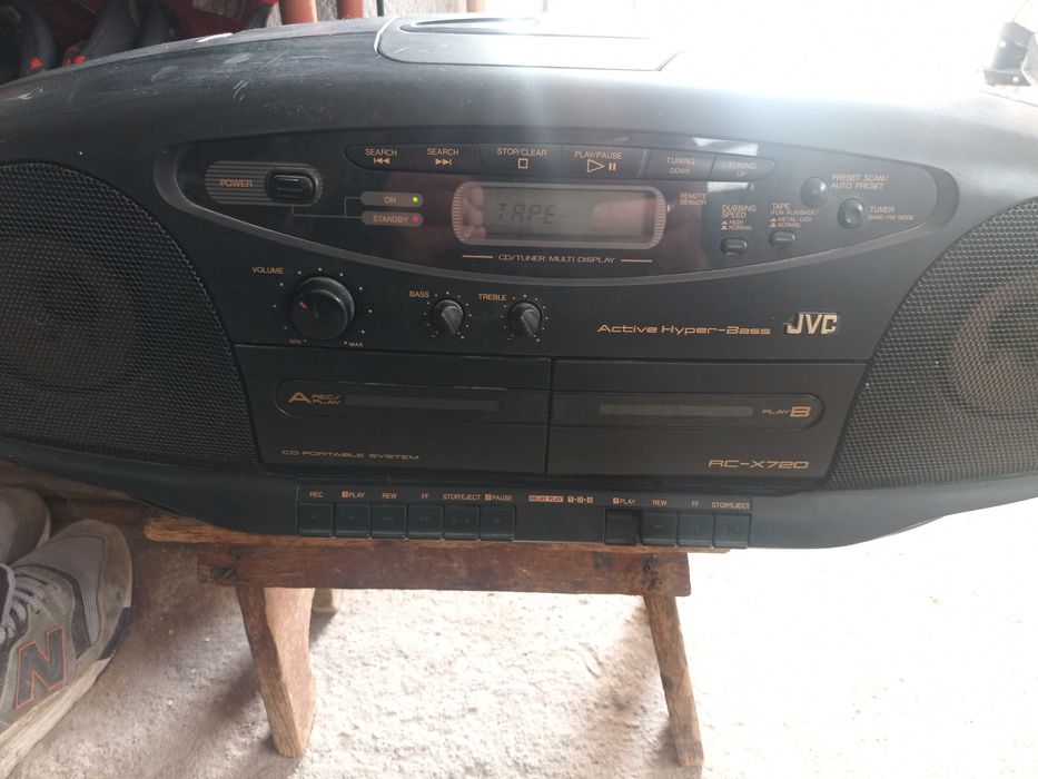 Радиокасетофон jvc Rs-X 720