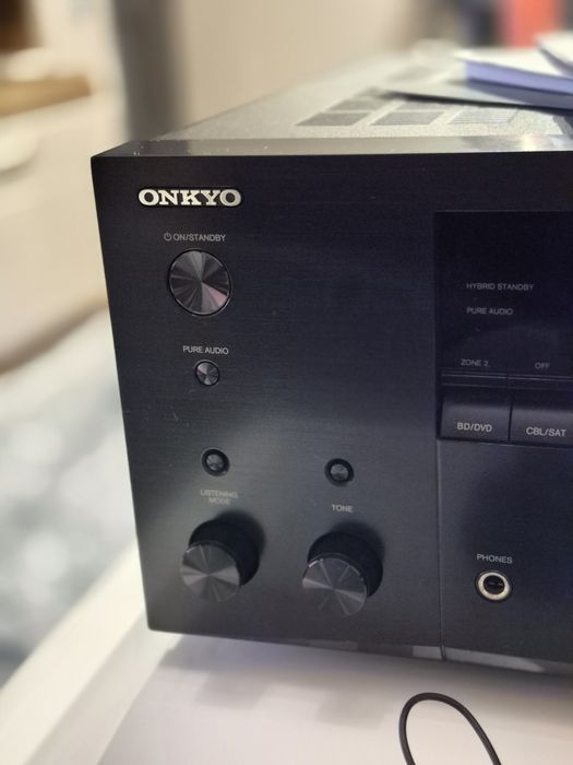 Onkyo TX-NR656 – 7.2 ресивър с Wi-Fi, 4K, Dolby Atmos - пълен комплект