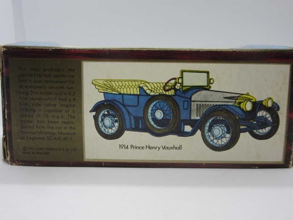 Macheta 1914 Prince Henry Vauxhall Matchbox