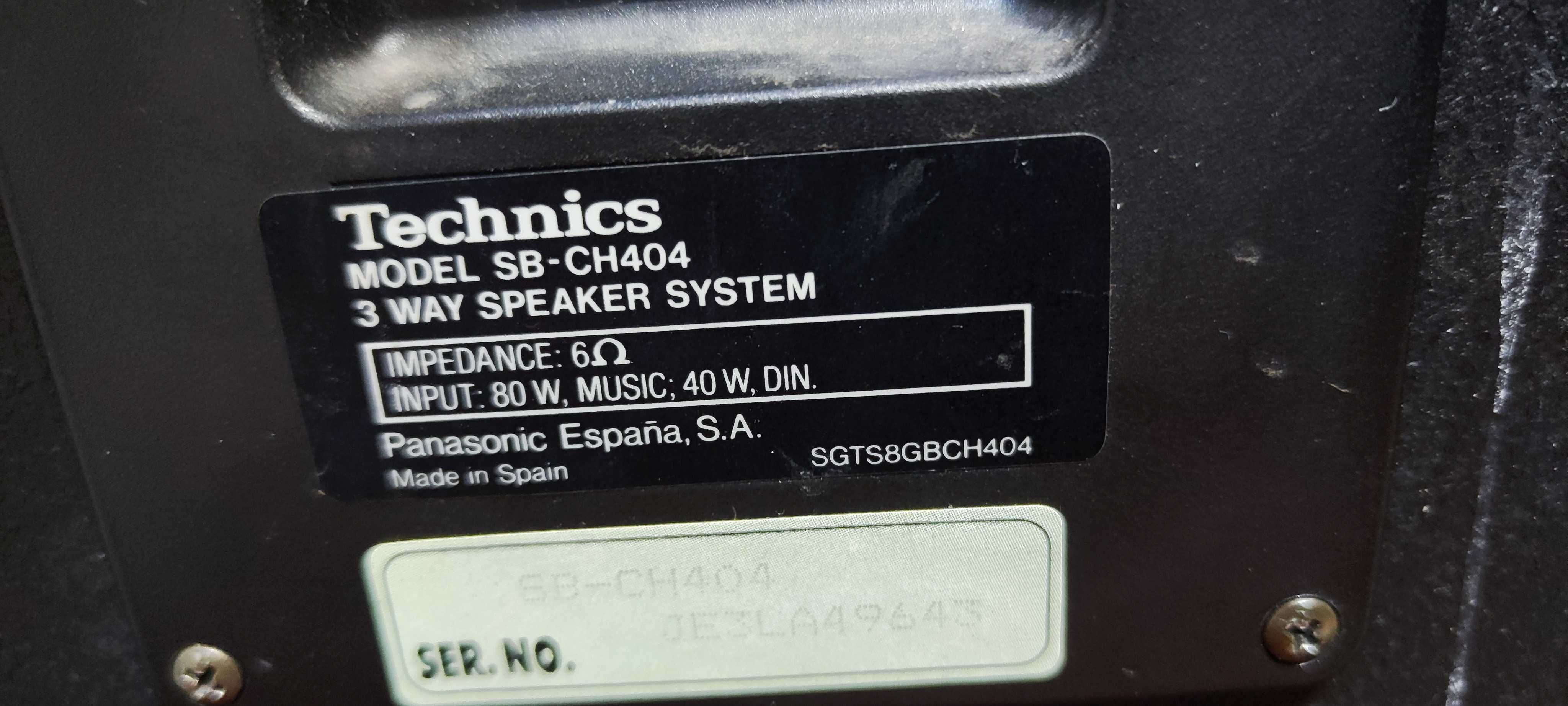 Linie Technics SC-CH505 Amp SE-CH404 CD SL-CH505 Boxe SB-CH404