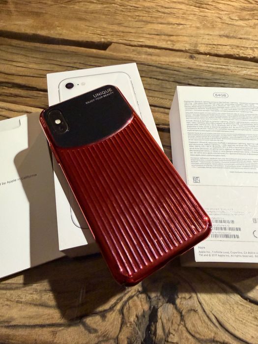 iphone Xs, 64Gb gri inchis, cablu incarcator, husa