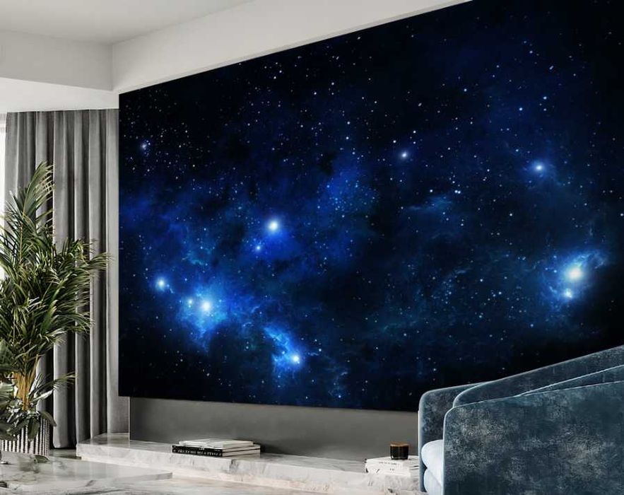 Fototapet Galaxii sclipitoare in spatiu 333*255 cm, Art Fresco