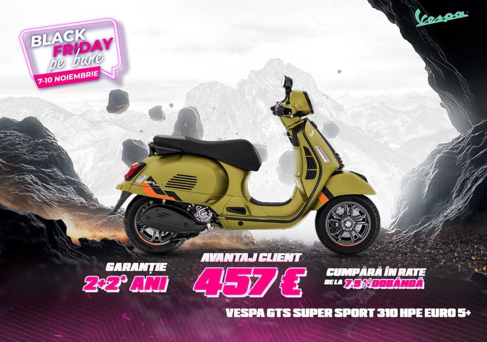 Scuter Vespa GTS Super Sport 310 HPE Euro 5+