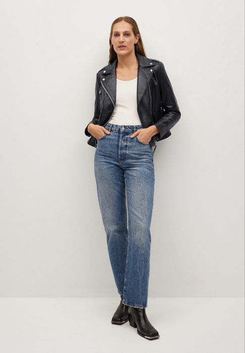 Яке от естествена кожа