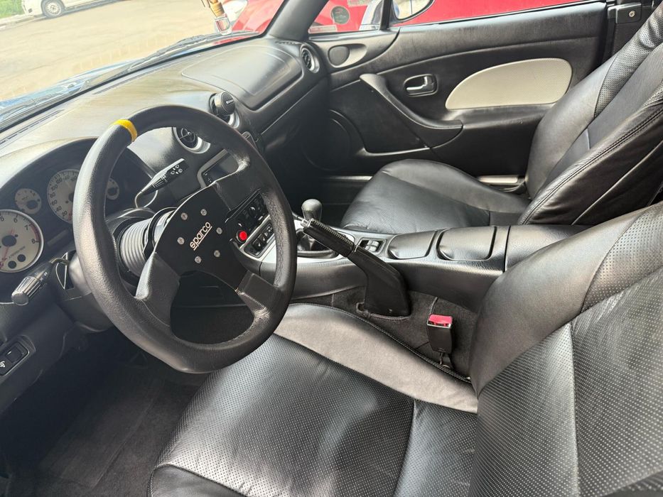 Volan sport piele Sparco si butuc quick release