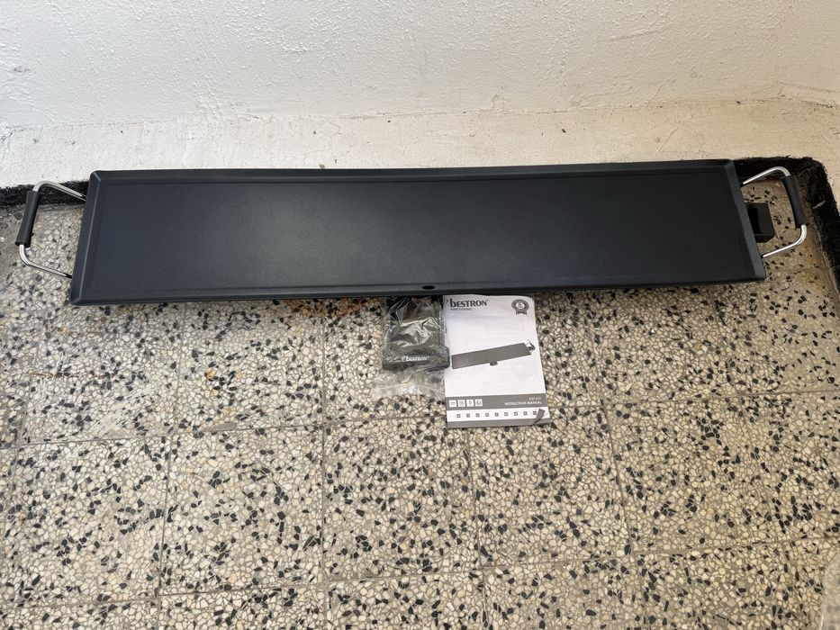 Електрическа Грил Скара Плоча Bestron XXXL Тепаняки ABP605, 2000W!