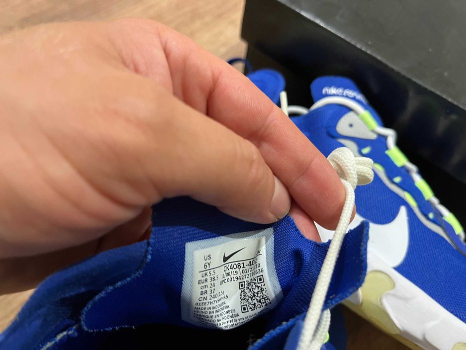 ОРИГИНАЛНИ *** Nike Renew Element 55 GS Hyper Blue Ghost Green