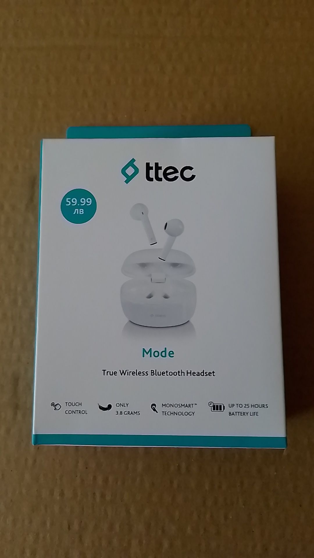 Слушалки TTEC Блутут, нови