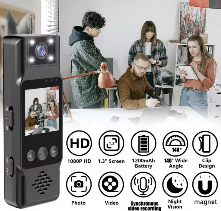 Mini cameră WiFi portabilă . NOU !!!