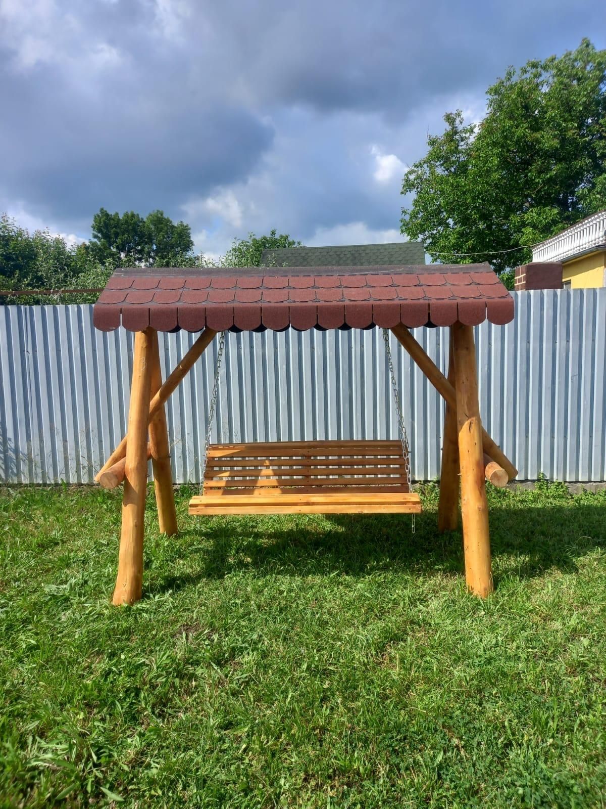 Mobilier rustic pentru exterior