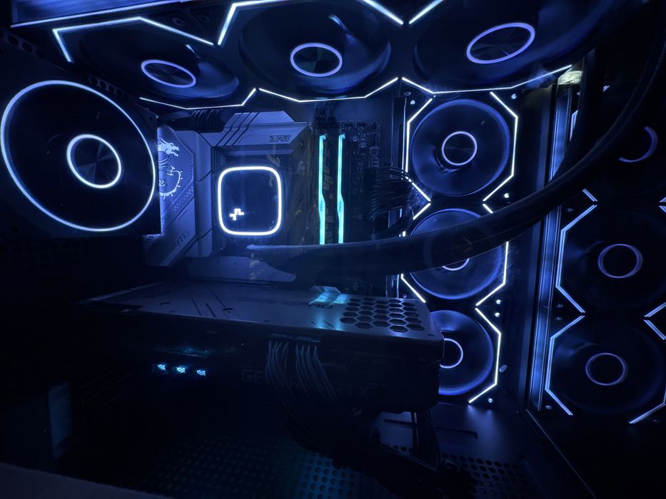 Продаю пк, совсем новый. i9 13900kf rtx3080 10gb, 32gb gskill, 1tb ssd