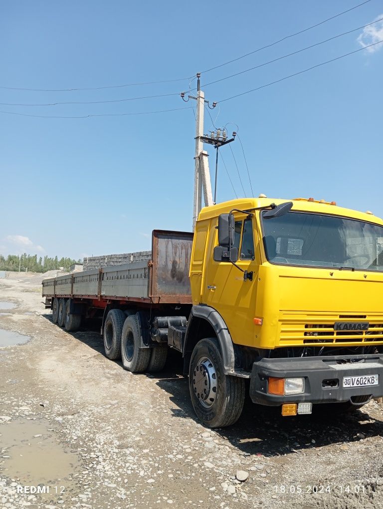 Kamaz tiyagach shimet pritsep