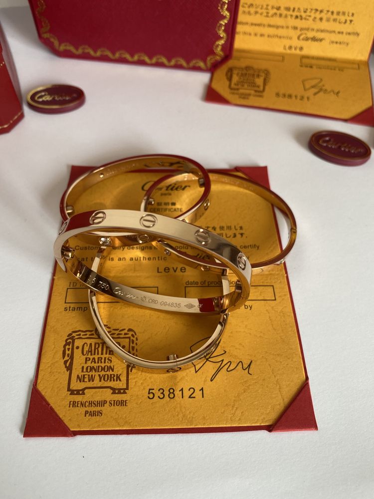 Brățară Cartier LOVE 16 Rose Gold 18K