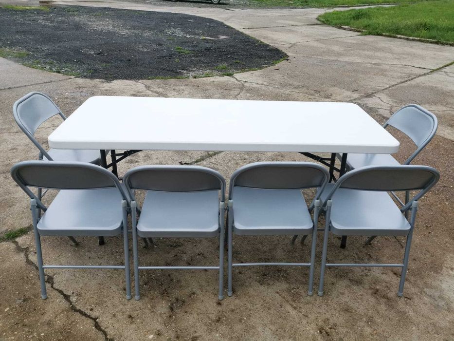 Masa dreptunghiulara, plastic, pliabila, catering, nunti, evenimente