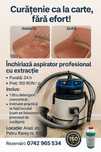Inchiriat aspirator cu extractie injectie