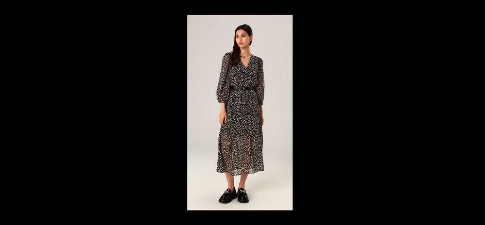 Шарена midi рокля