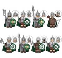Set 8 Minifigurine tip Lego Lord of the Rings Rohan Elite Warriors
