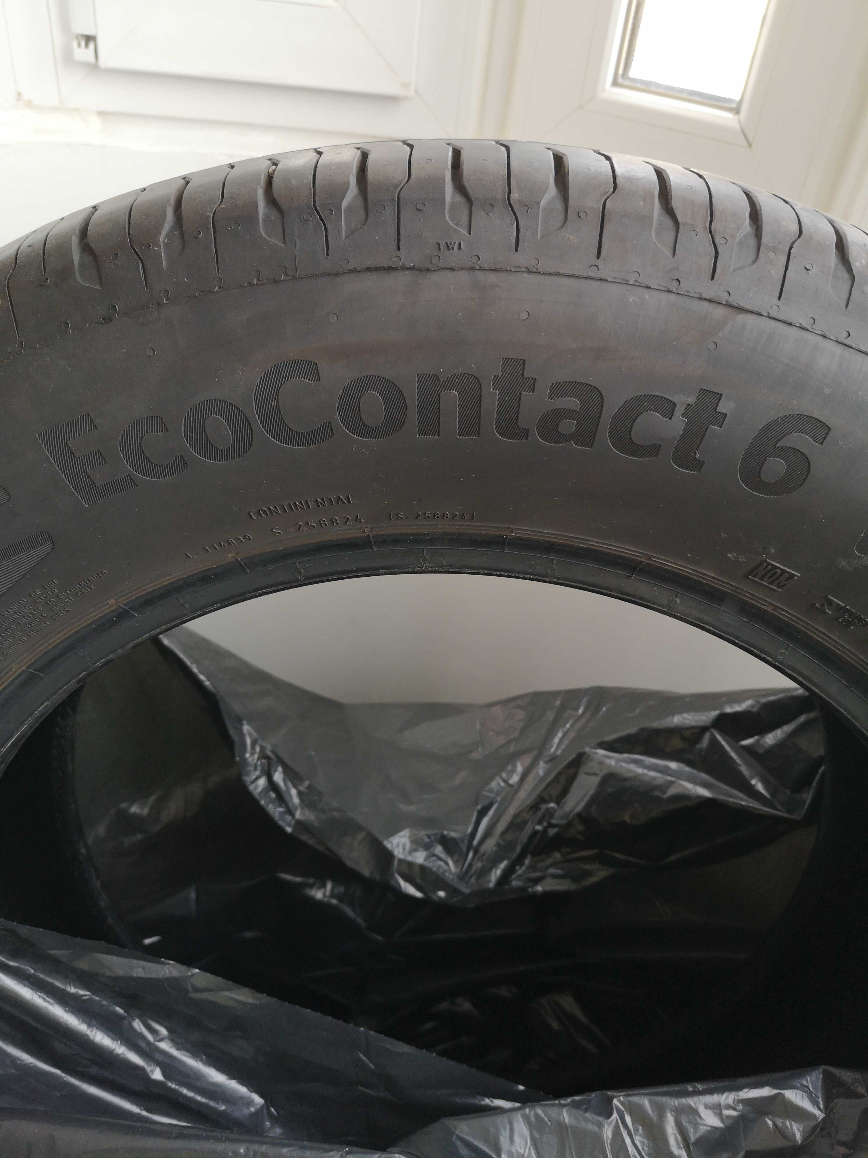 Pachet 4 cauciucuri vara Continental, Eco Contact 6, 215/65 R17 V XL