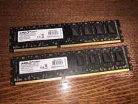 Оперативная память AMD DDR3 8GB 10600 новая