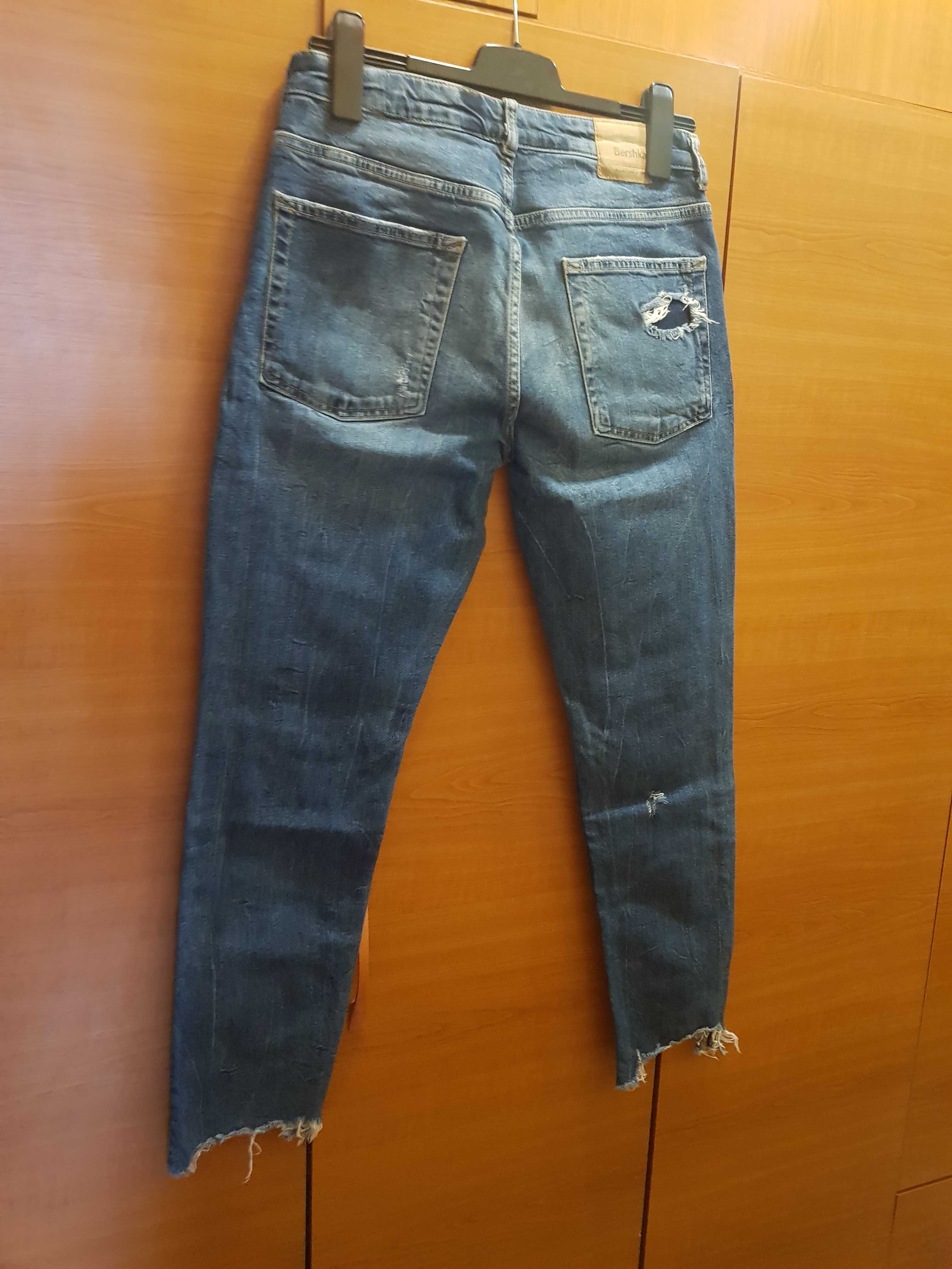 jeans bărbătești Bershka skinny fit, 40