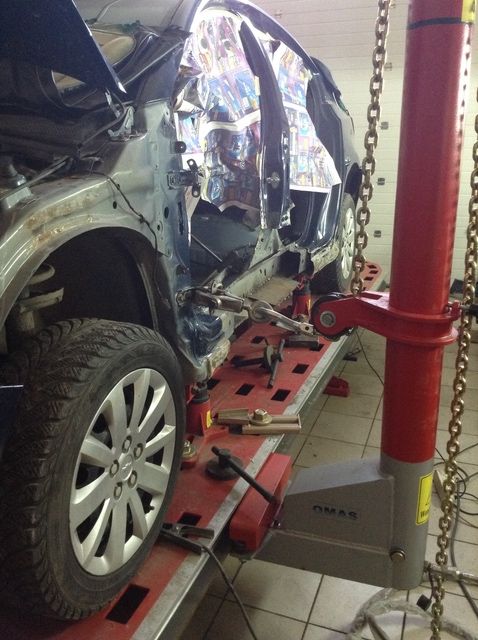 Робот стапель Ремонт рамы и кузова