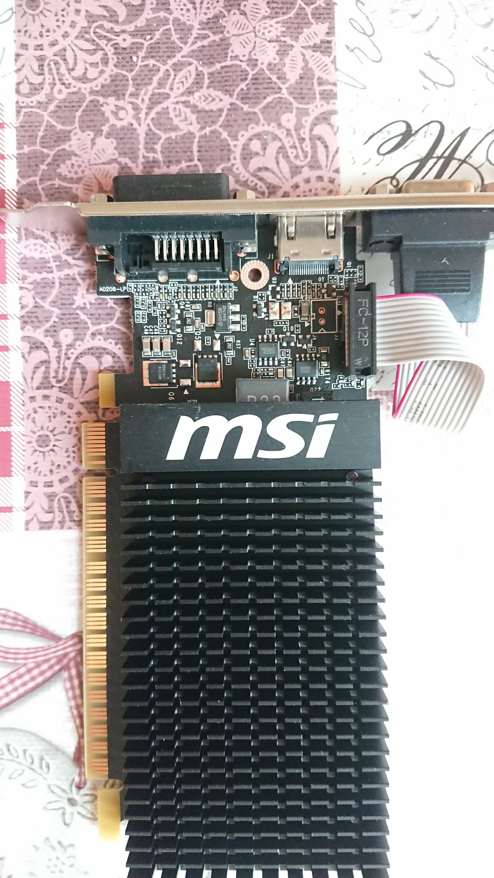 Видеокарта MSI GeForce GT 710 1GD 3H LP