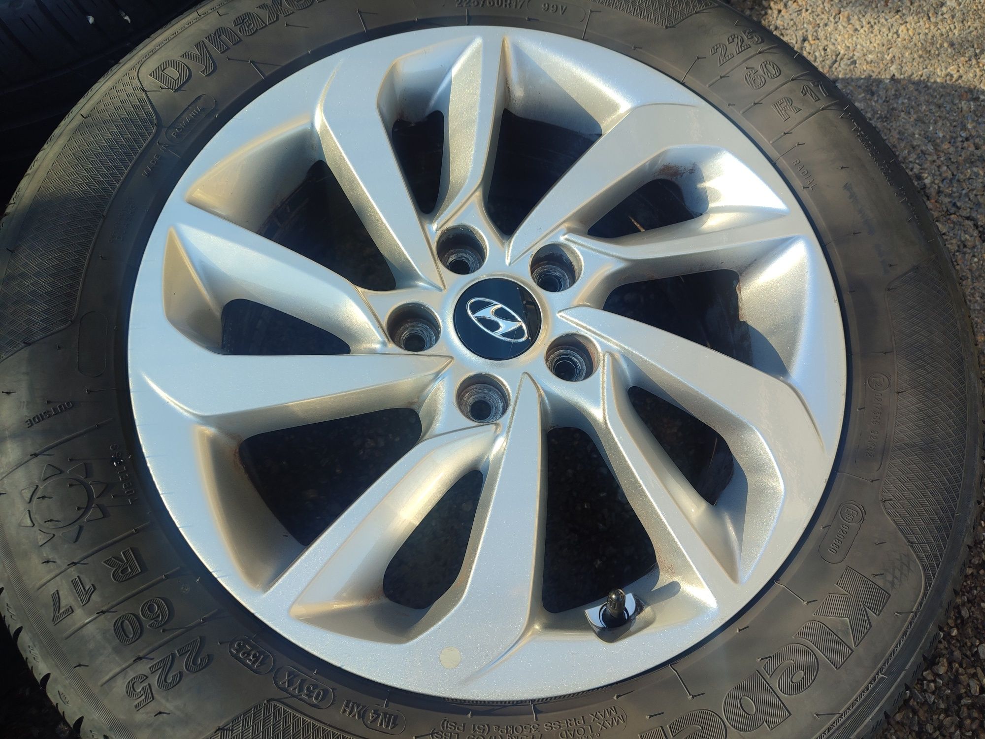 17" оригинални алуминиеви джанти за Hyundai Tucson/Kia...
