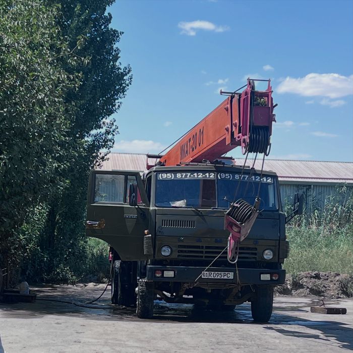 Avtokran xizmati 32tn 31metr