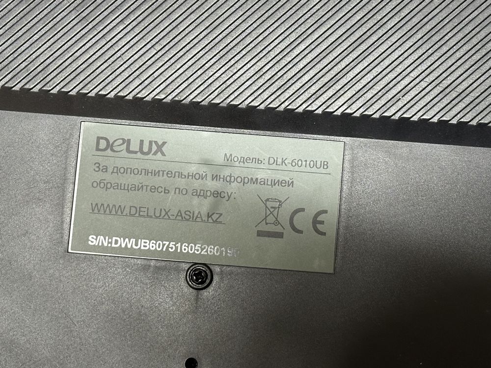 Клавиатура проводная Deluxe DLK-6010UB