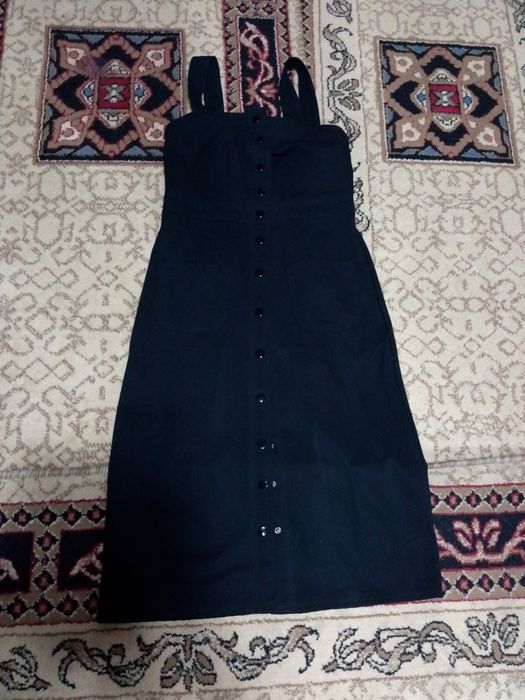 Женский сарафан джинсовый