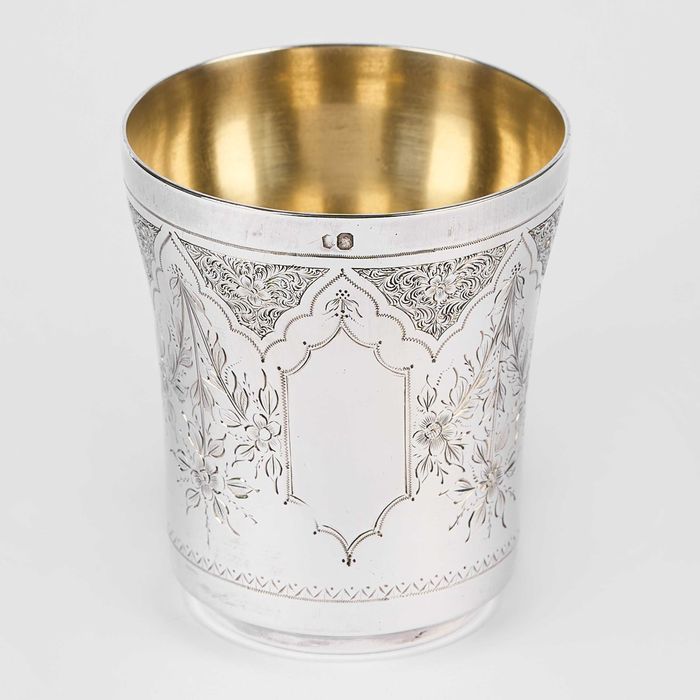 Pahar din argint 950-Franta 1890-200 ml-argintart.ro