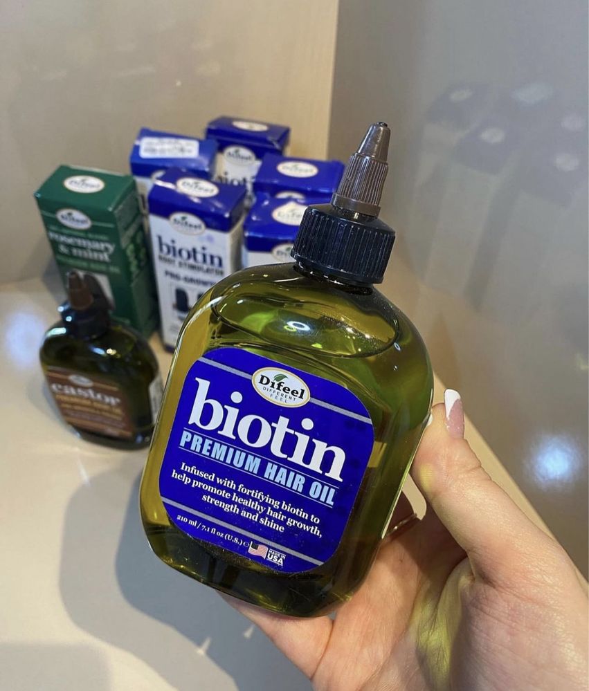Difeel Масло для роста волос Biotin 180мл США