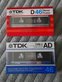 2 casete audio TDK D46 AD46 Japan 82-86