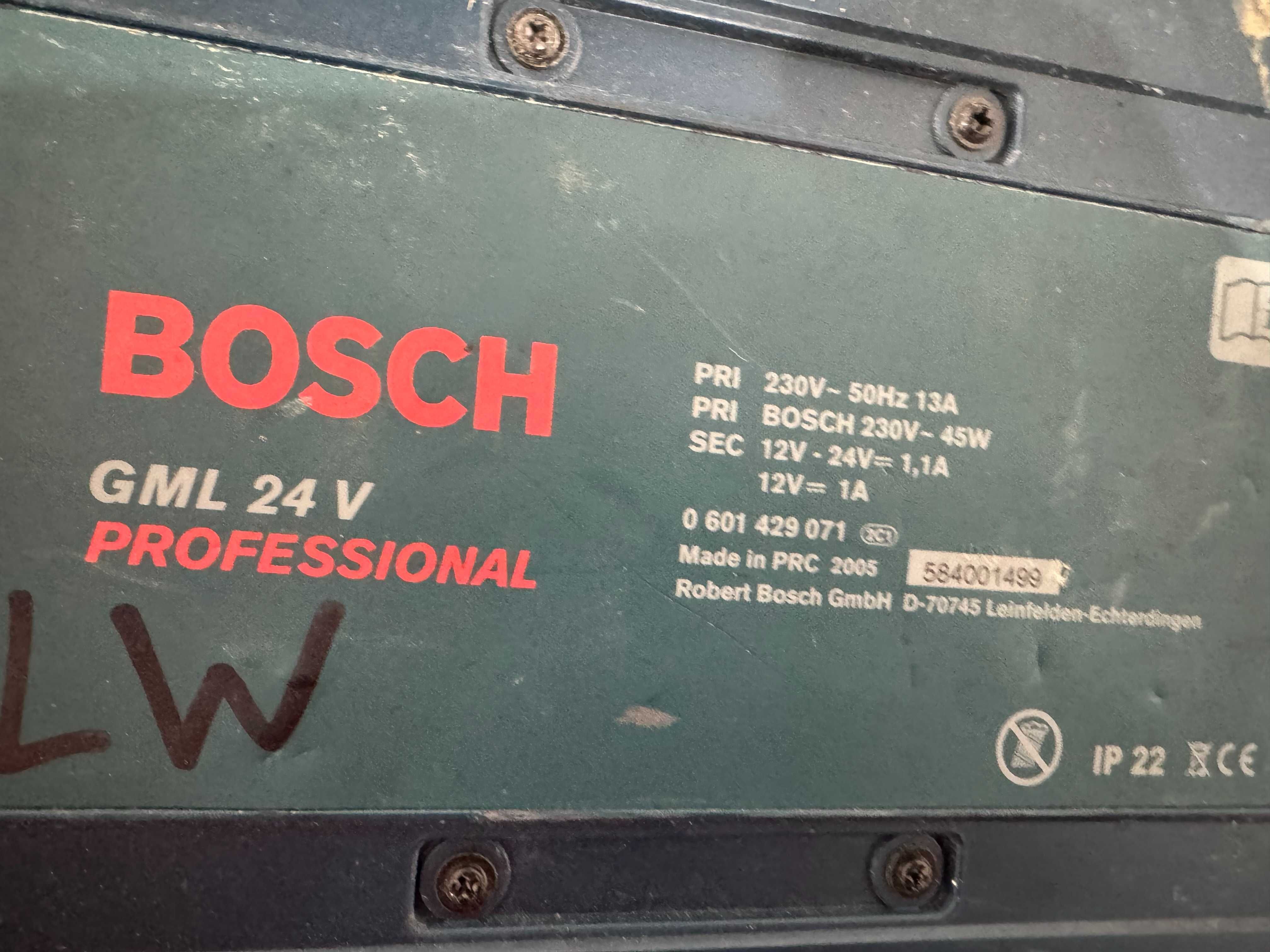 Радио - Bosch GML 24 V