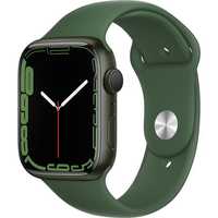 Apple Watch Series 7 Green Aluminum Case Clover Sport