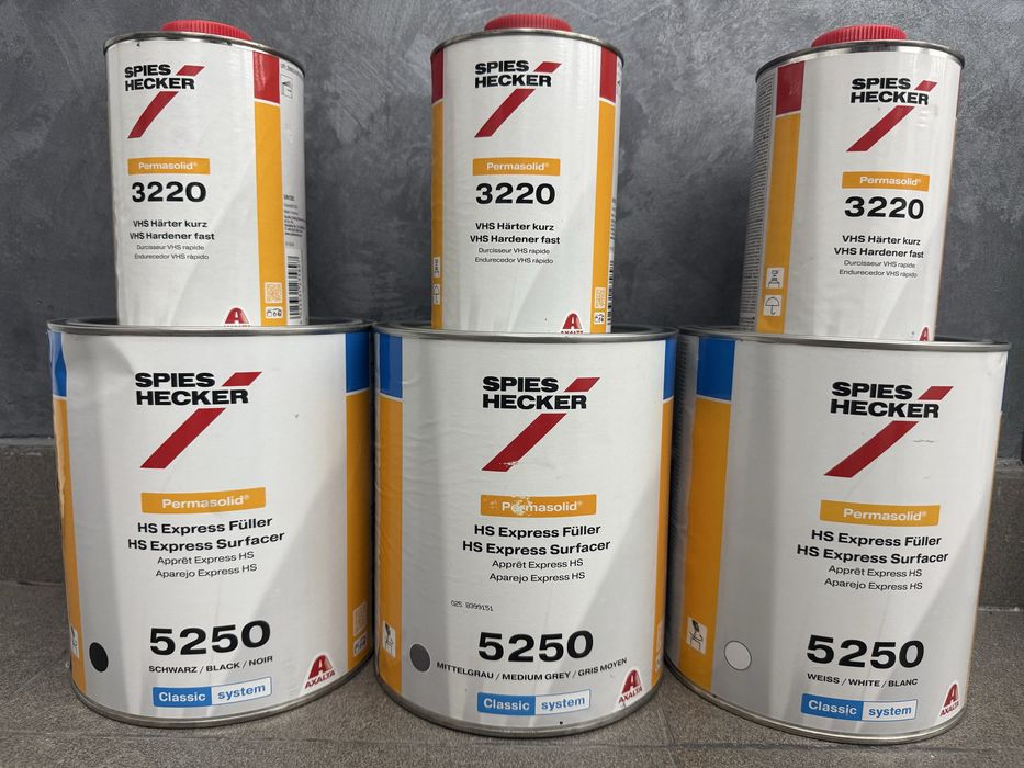 Set filler grund Spies Hecker 5250 alb gri negru