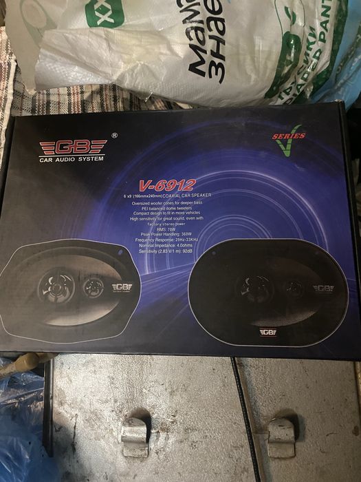 Колонки в машину (новые)