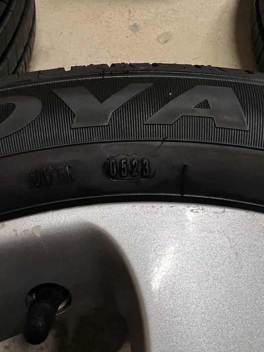 Джанти 16 6.5J 5х114.3 с летни гуми 205/55/16 Мазда