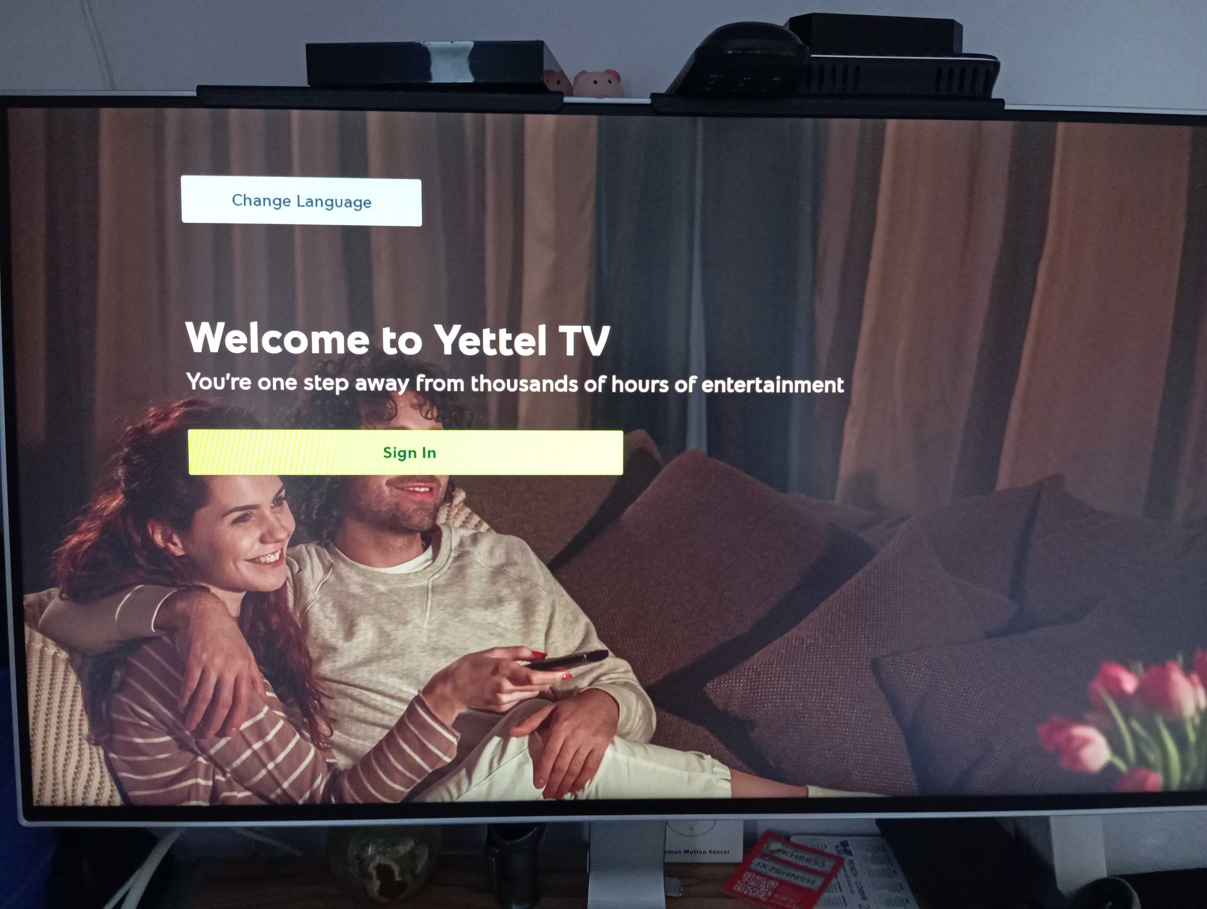 Android TV Box ZTE ZXV10, Yettel